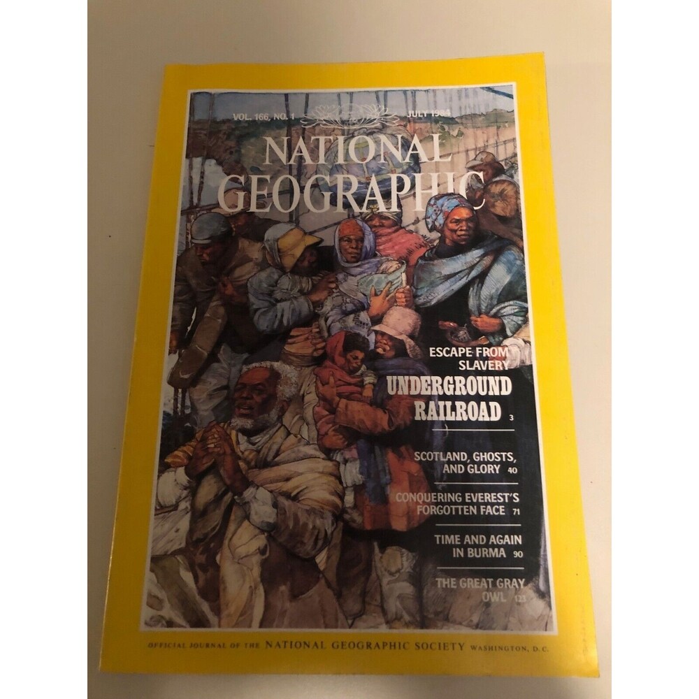 National Geographic Magazine Vol 166 No 1 July 1984